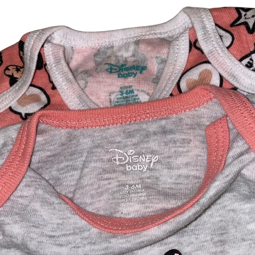 🎀3/$23🎀 mini mouse onesie bundle